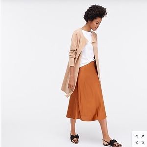 J Crew Collarless Sweater-Blazer